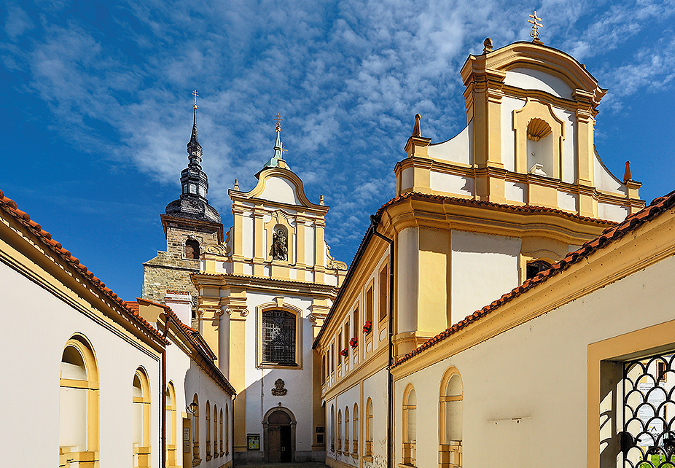 Church of the Assumption of Blessed Virgin Mary is a part of former Franciscan monastery.