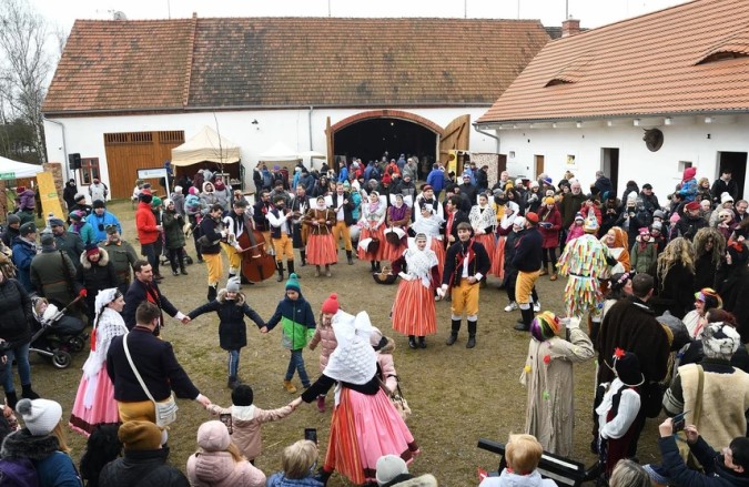 Karneval Bauernhof iu Matoušů.